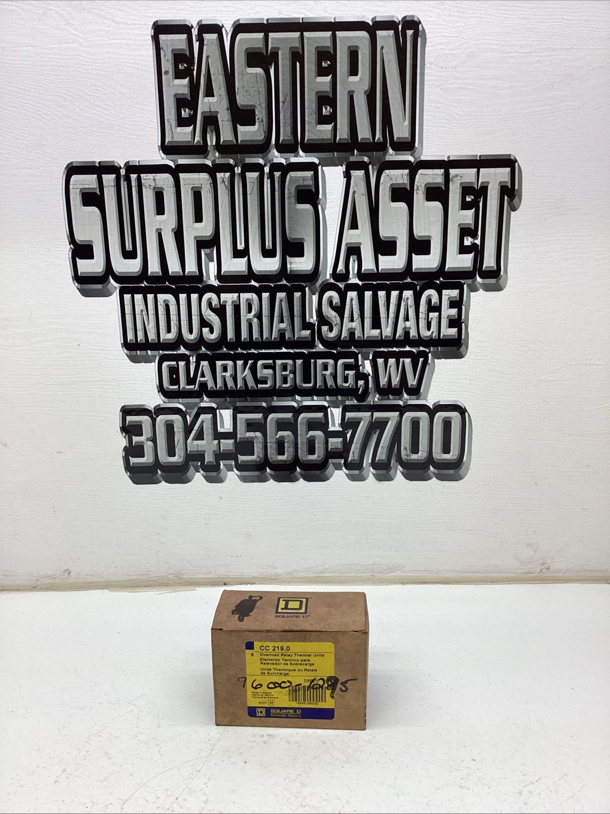 Lot Of 6 Square D Overload Relay Thermal Units CC 219.0 NIB