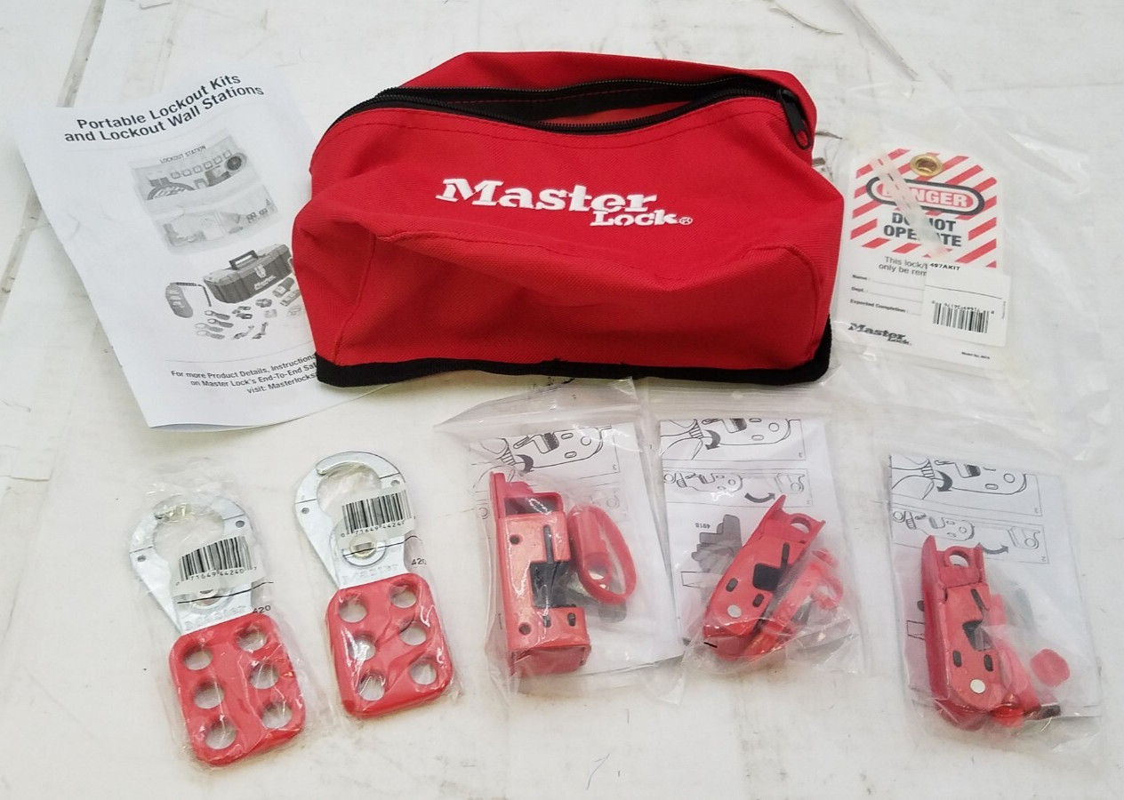 MASTER LOCK Electrical Lockout Kit: Electrical -S1010EBAS