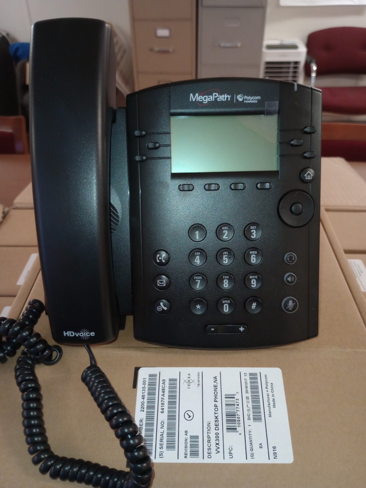 Polycom VVX300 Desk Phone