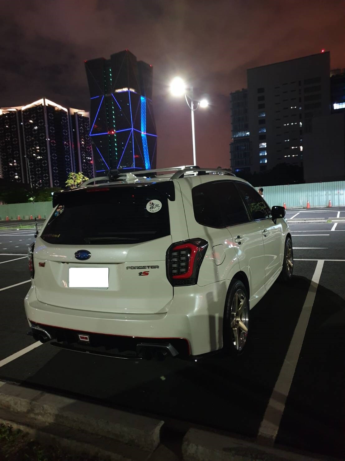 CLEAR/Black Sequential Signal LED Tail Light for~2014~15-2018 Subaru Forester SJ