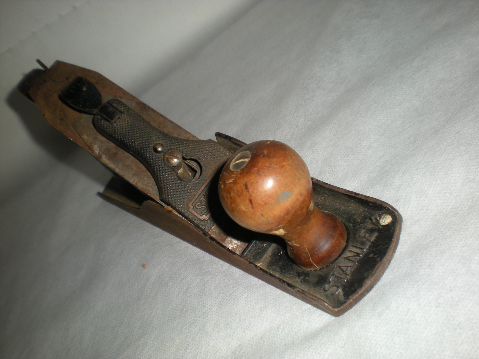Vintage Stanley Wood Working Plane Block 11.5” Long HAS RUST