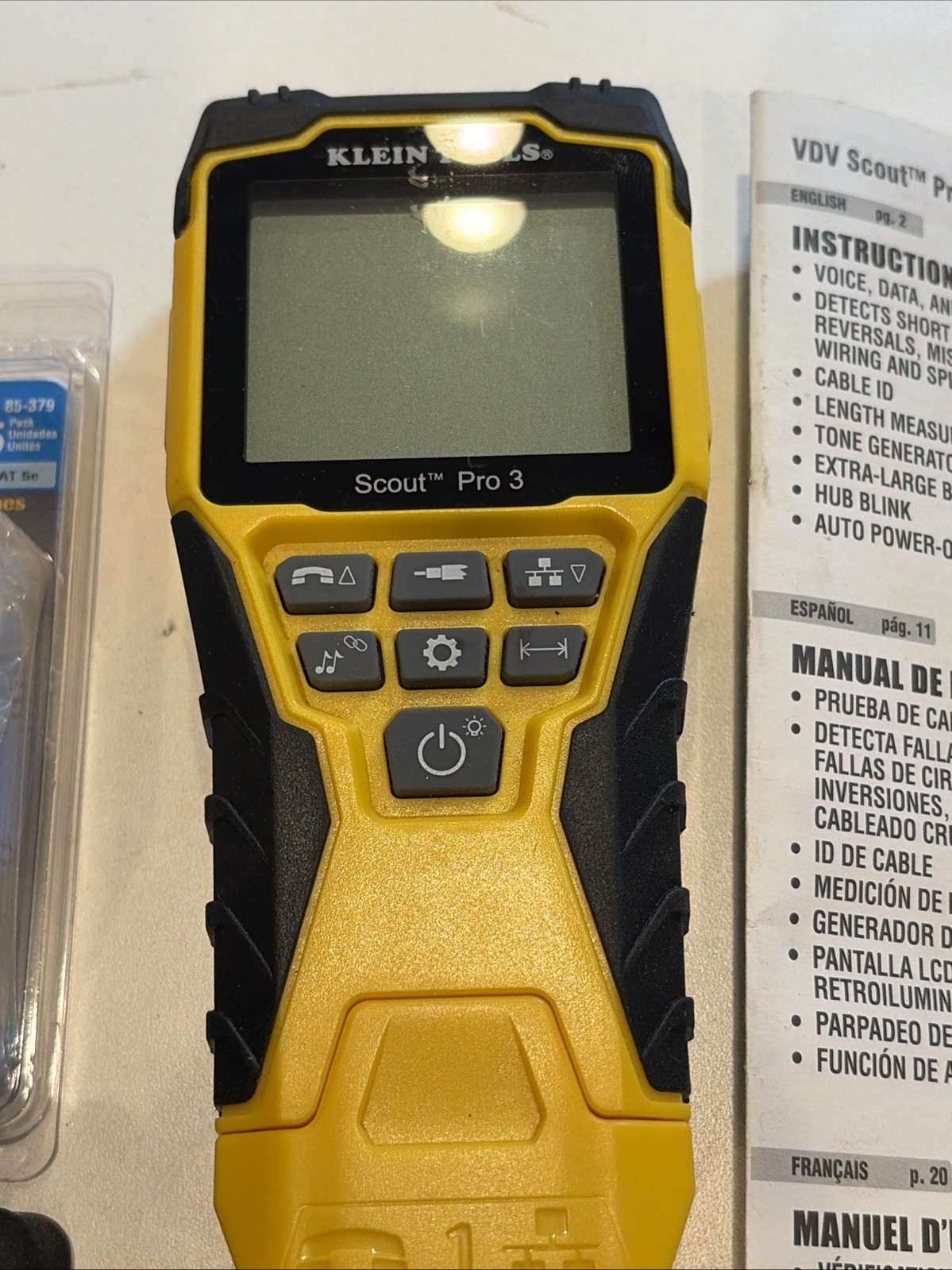 Klein Tools VDV501-851 Scout Pro 3 Cable Tester Kit