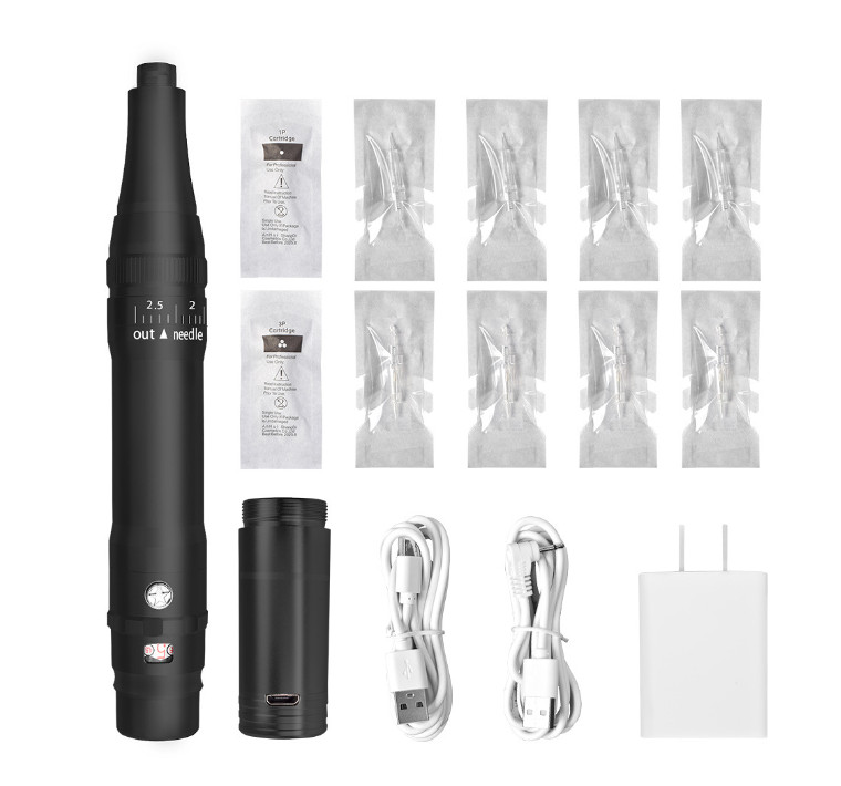 Wireless PMU Machine Permanent Makeup Microshading Rotary Tattoo Pen Gun Kit Hot