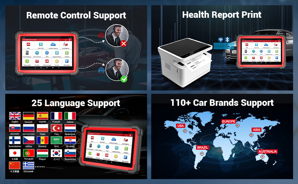 Launch X431 IMMO ELITE PLUS PRO5 K~ey Programming Full System Diagnostic Scanner