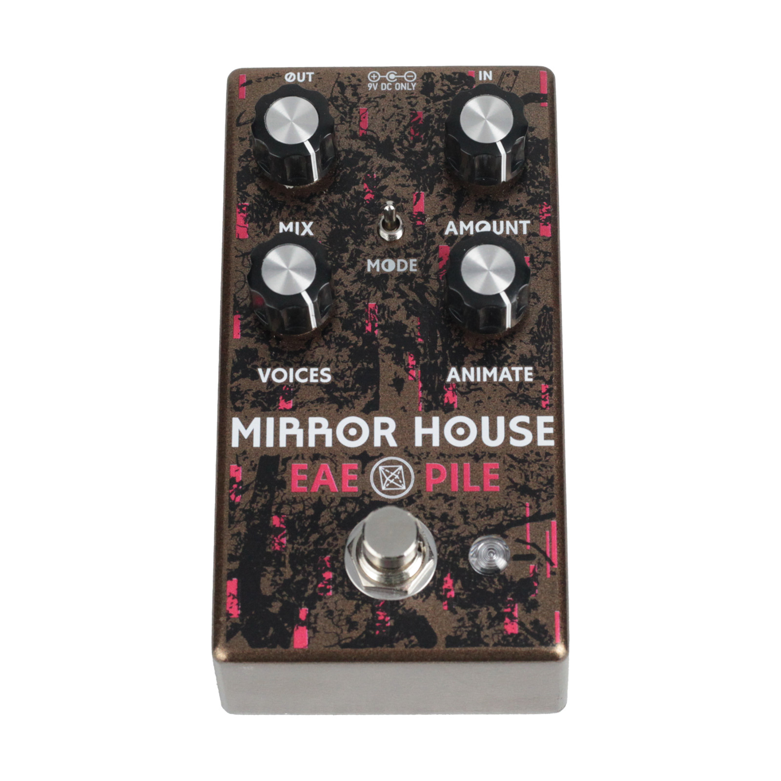 New Electronic Audio Experiments Mirror House V2 Pitch Shifting Modulator Pedal