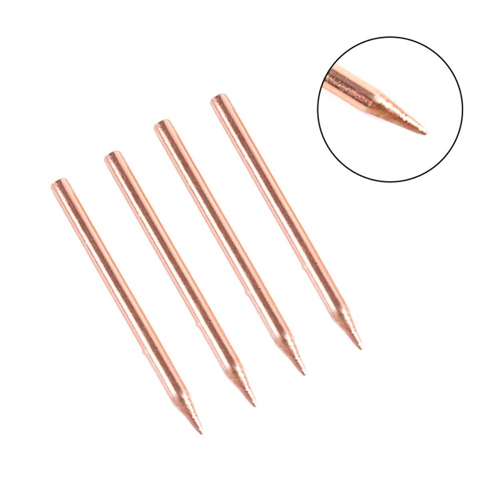 Aluminum Oxide Copper Spot for welder Electrode Tips 4PCS for Spot Welding