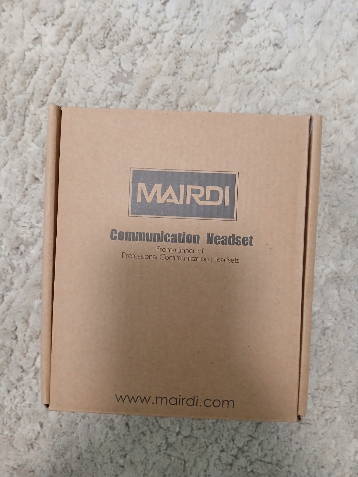 Mardi Professional Communications Headset with Microphone and Volume Control