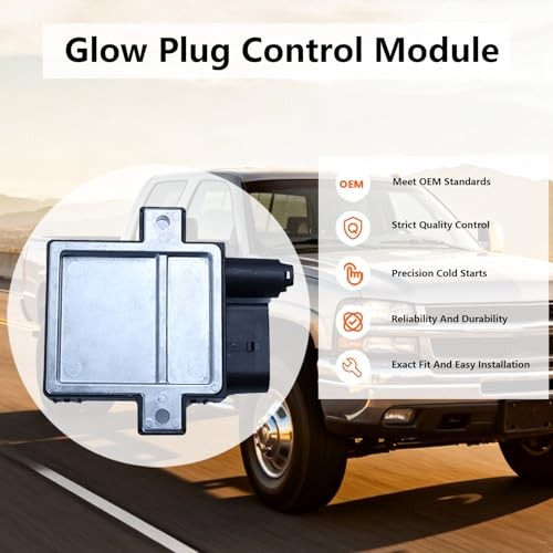8973796350 Glow Plug Control Module Compatible with Chevrolet GMC Silverado