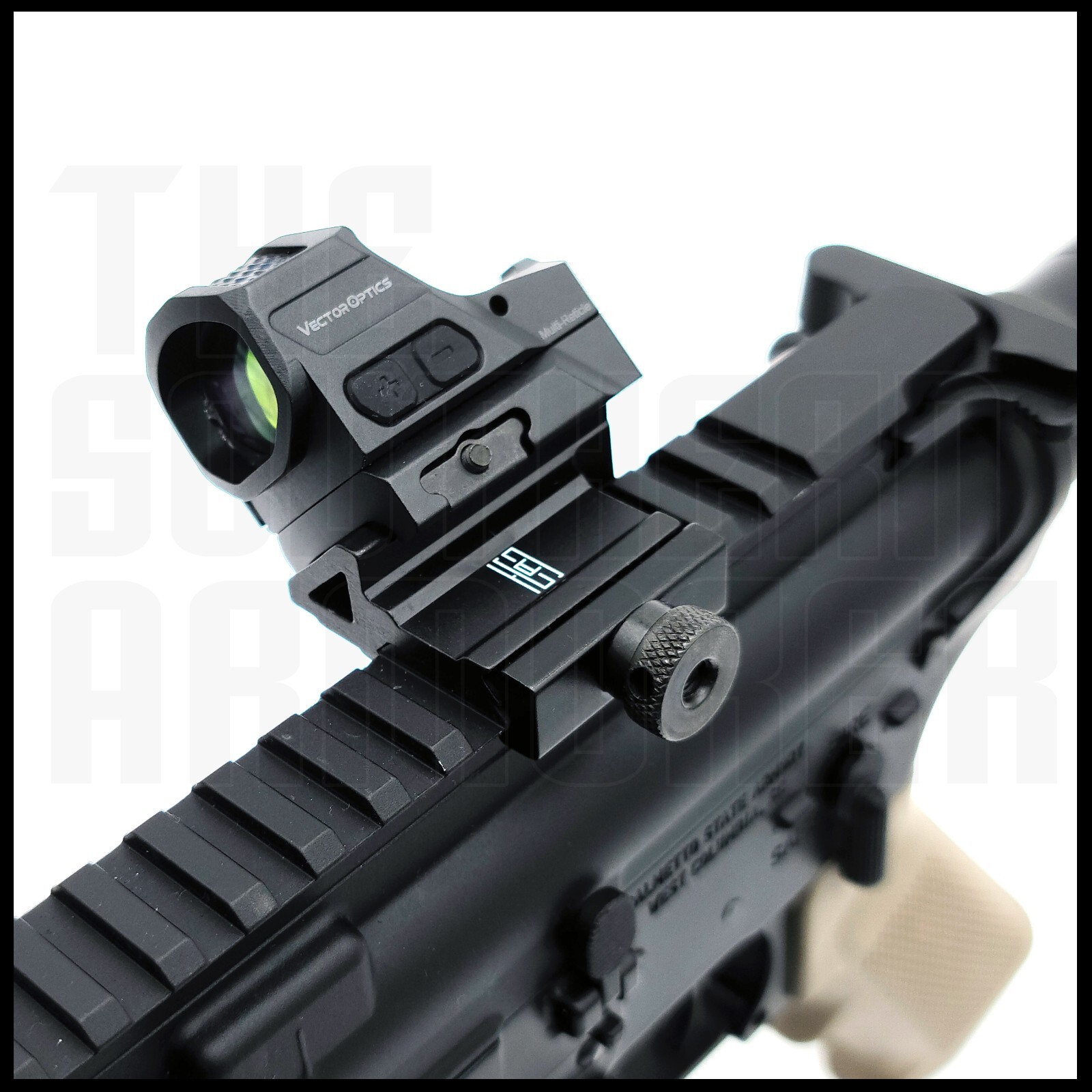 2 pcs Tactical 45 Degree Angle Offset 20mm Weaver Rail Mount Picatinny 4 Slot