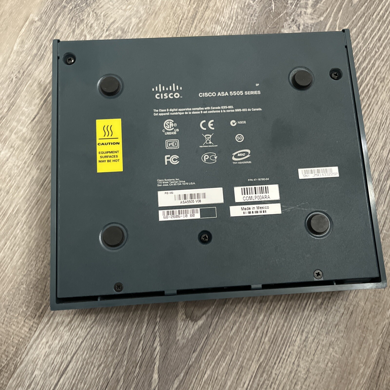 Cisco ASA 5505 Adaptive Security Appliance Firewall ASA5505