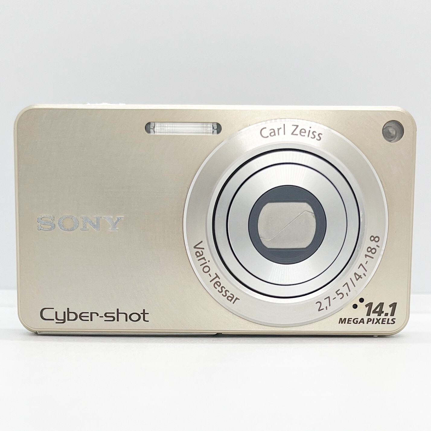 SONY Cyber-Shot DSC-W350 Gold Digital Camera 4x Zoom 14.1MP Japanese only