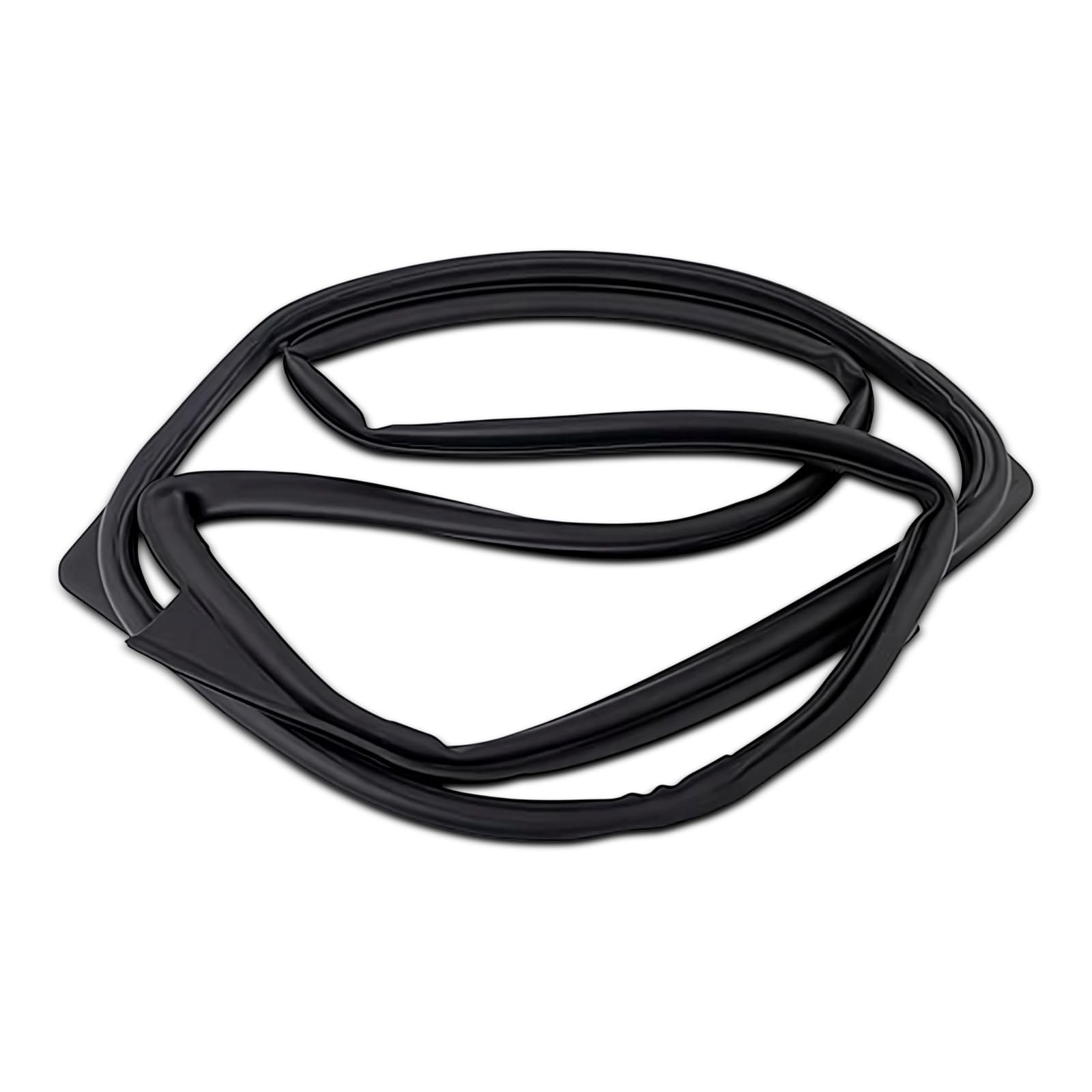 A-Premium 2PCS Rear Car Door Weather Stripping Seal Strips Compatible with Jeep