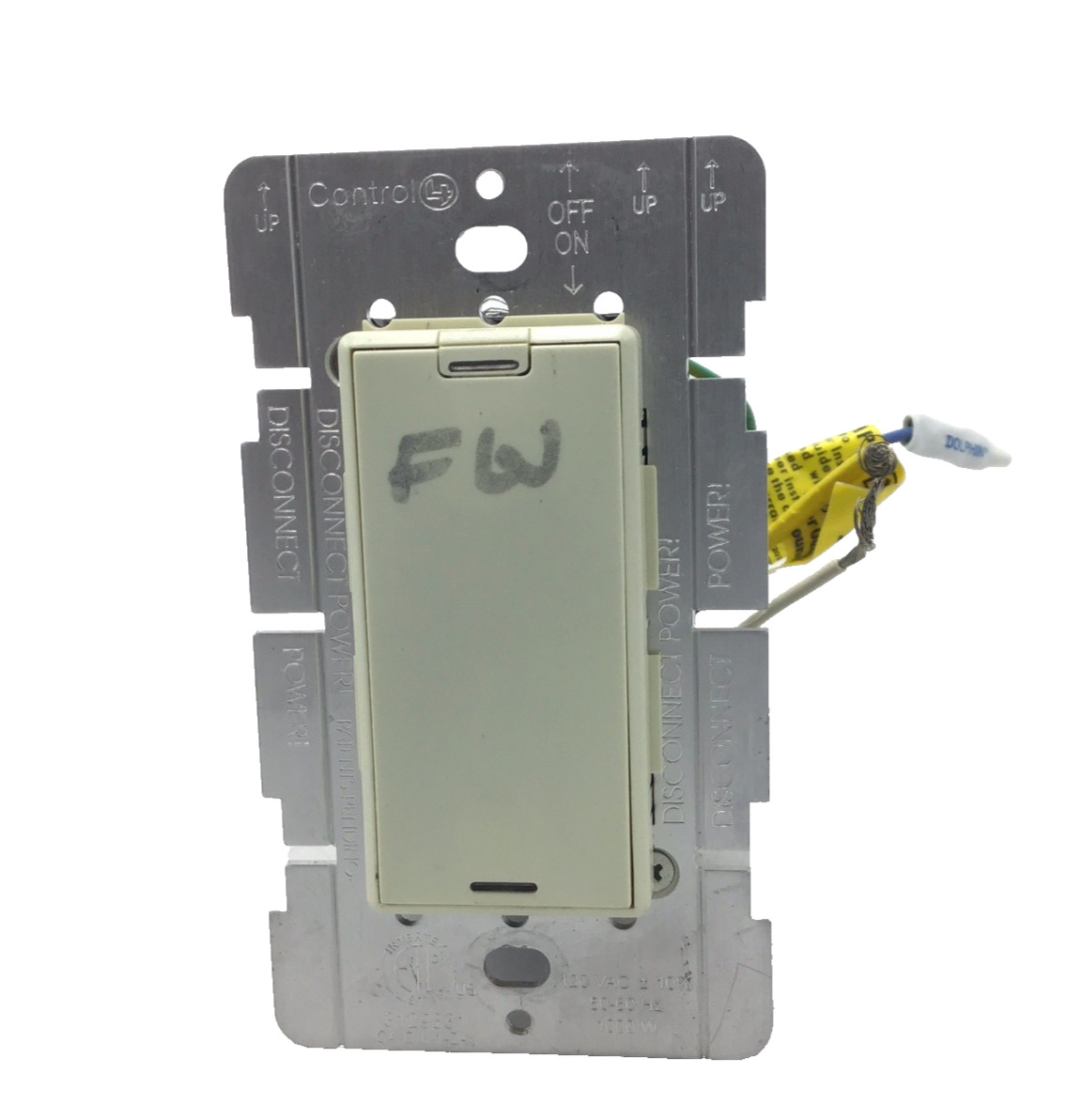 Control4 C4-DIM1-Z-AL Legacy Lighting Wireless Dimmer (Almond)