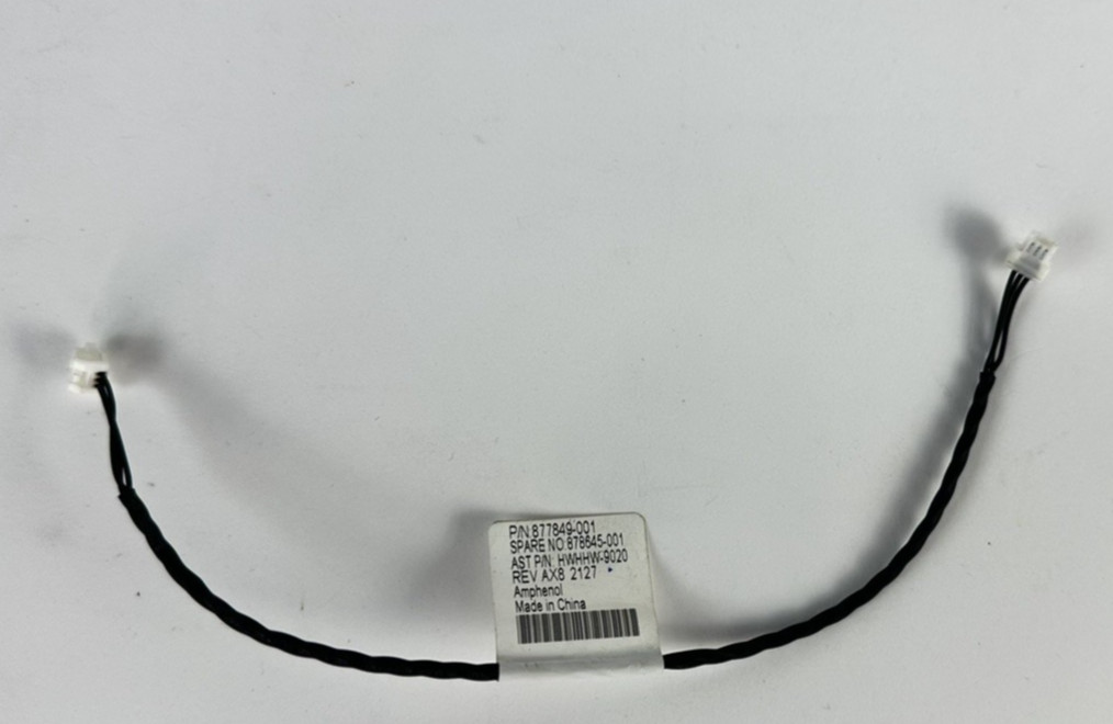 HPE Smart Array Gen10/Plus/V2 Gen11 Battery Cable SA AROC 878645-001 877849-001
