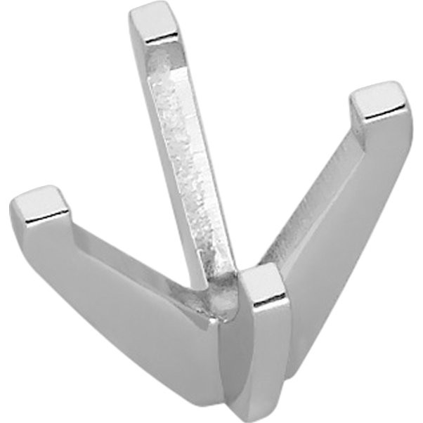 14K White Gold 4 Prong Tall Peg Head Round Setting 1.25ct 7mm