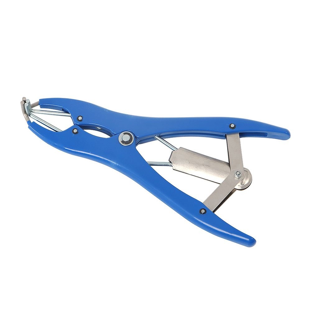 Elastrator Castration Plier + 100 Rubber Rings Applicator Castrator Ring Green