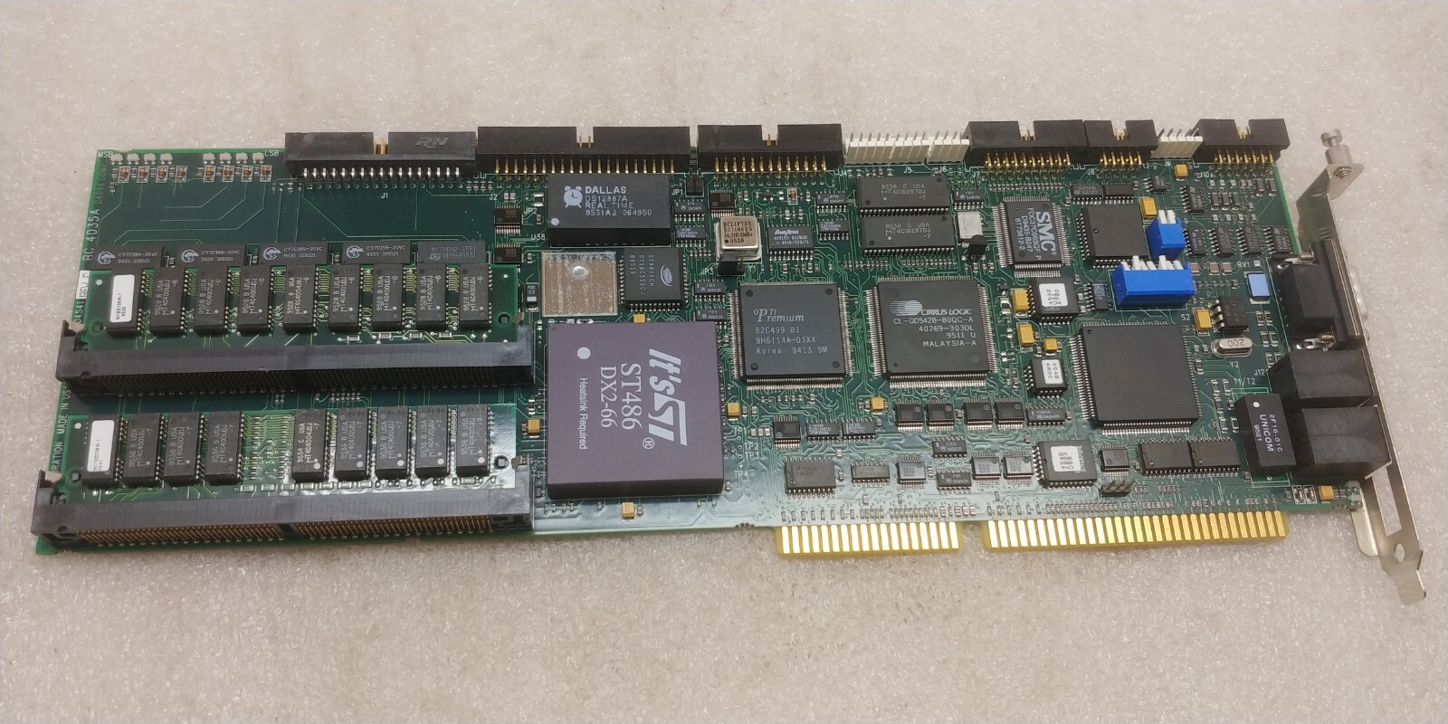 CUBIX CORPORATION AMERICAN MEGATRENDS 486DX AC9303415 BC4035A FREE SHIPPING!