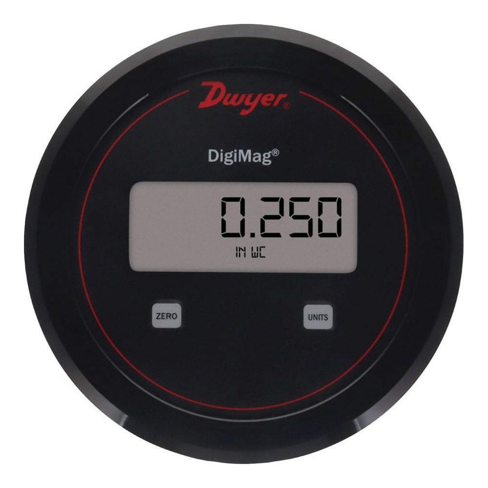 DWYER DM-002 Diff Transmitr,Digital,-0.25 to 0.25inwc 2HLZ8