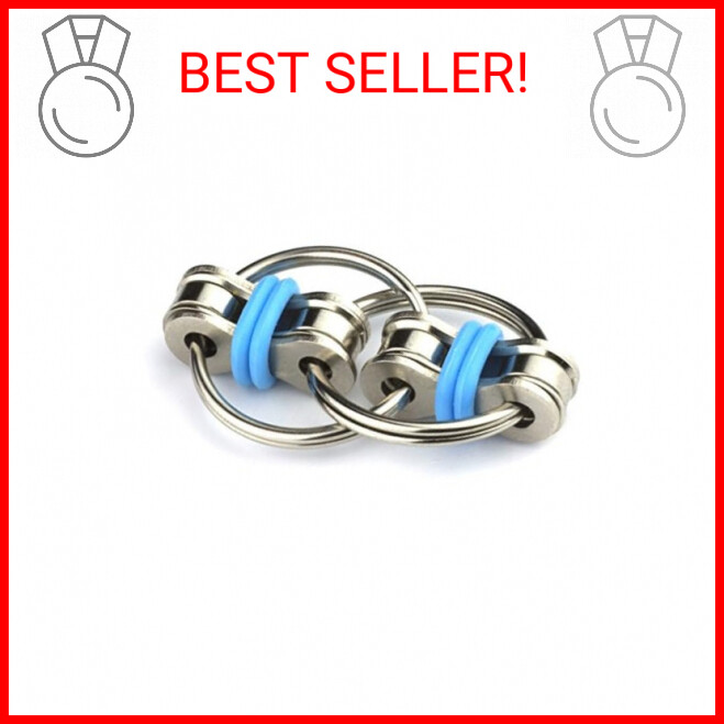 Tom's Fidgets Original Flippy Chain Fidget Toy - Perfect for ADHD, Anxiety
