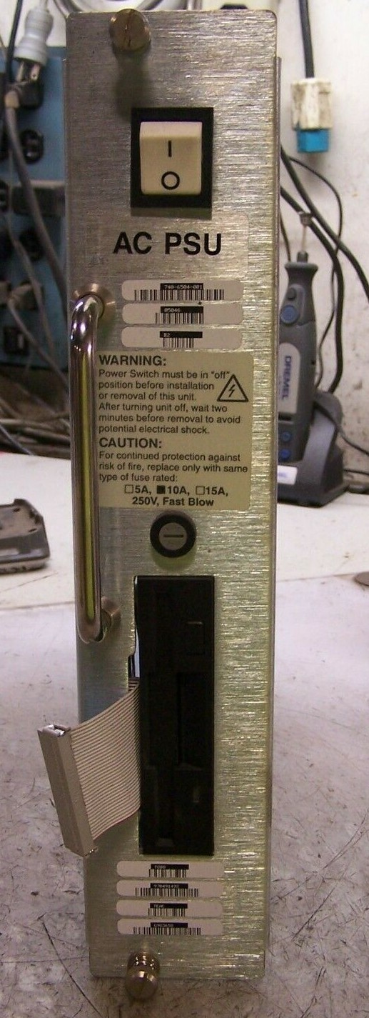 OCTEL 740-6504-001 POWER SUPPLY & 3.5" FLOPPY FDD CABLE 115 VAC