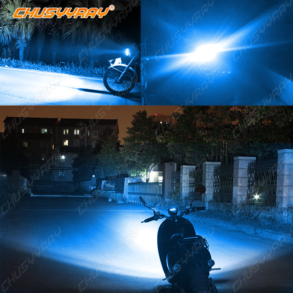 Headlight For Honda Sportrax TRX400EX 1999-2008 8000K Ice Blue LED Lights Bulbs