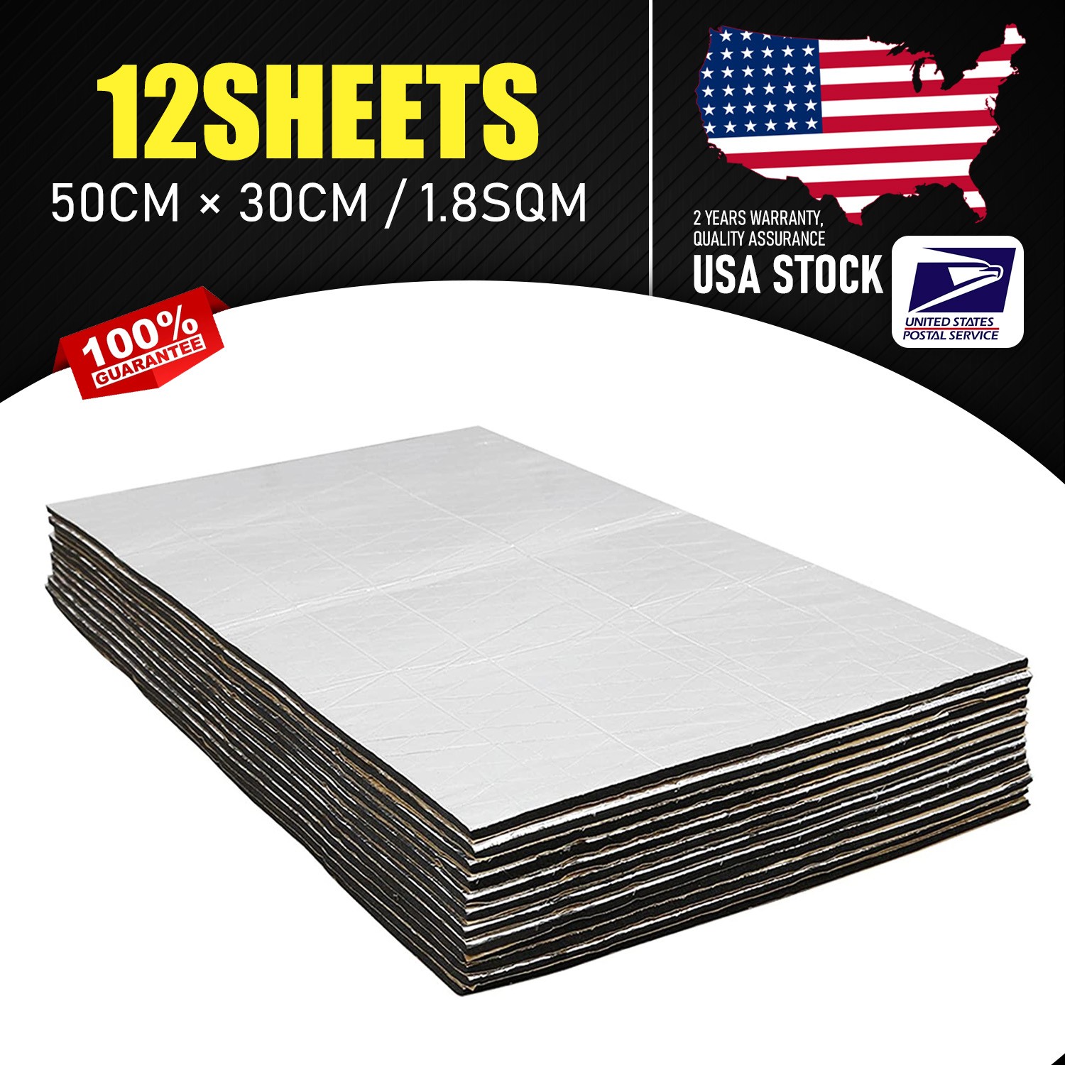 10mm Fireproof Sound Deadener Heat Insulation Mat For High temperature equipment