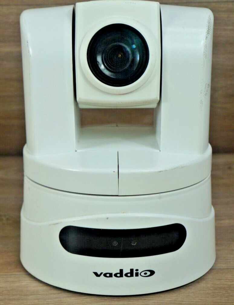 Vaddio ClearView HD-19 Arctic White Security Camera 998-6940-000AW NO POWER CORD