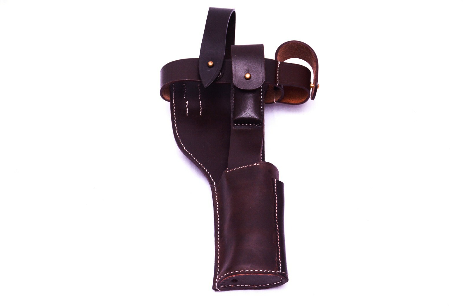 German C96 Broomhandle Mauser Holster Brown Repro