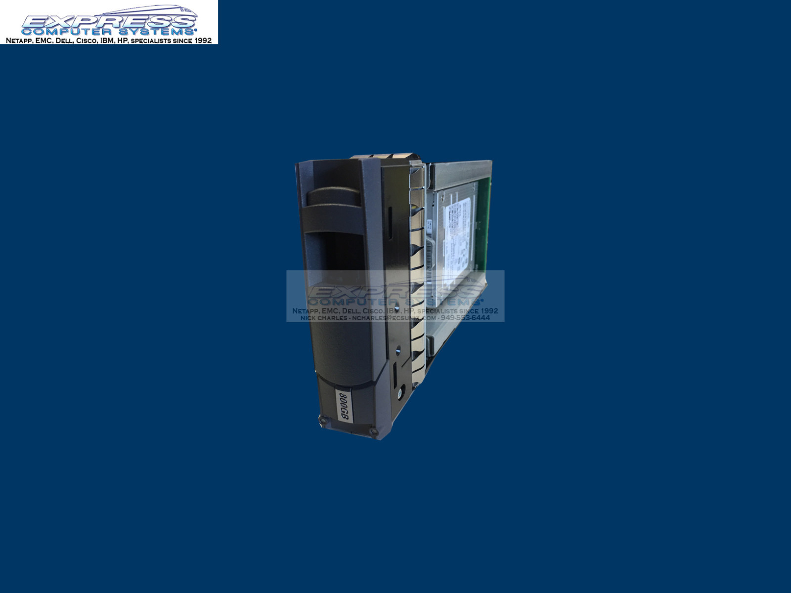 Netapp X449A-R6 800GB SSD 3.5"  X449_1625800MCS DS4246 FAS2554 FAS2240 108-00319