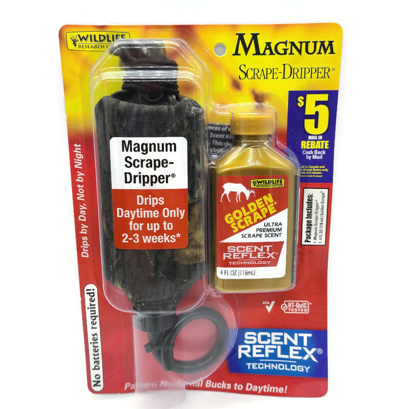Wildlife Research Center Magnum Golden Scrape Dripper Scent Lure Free Shipping