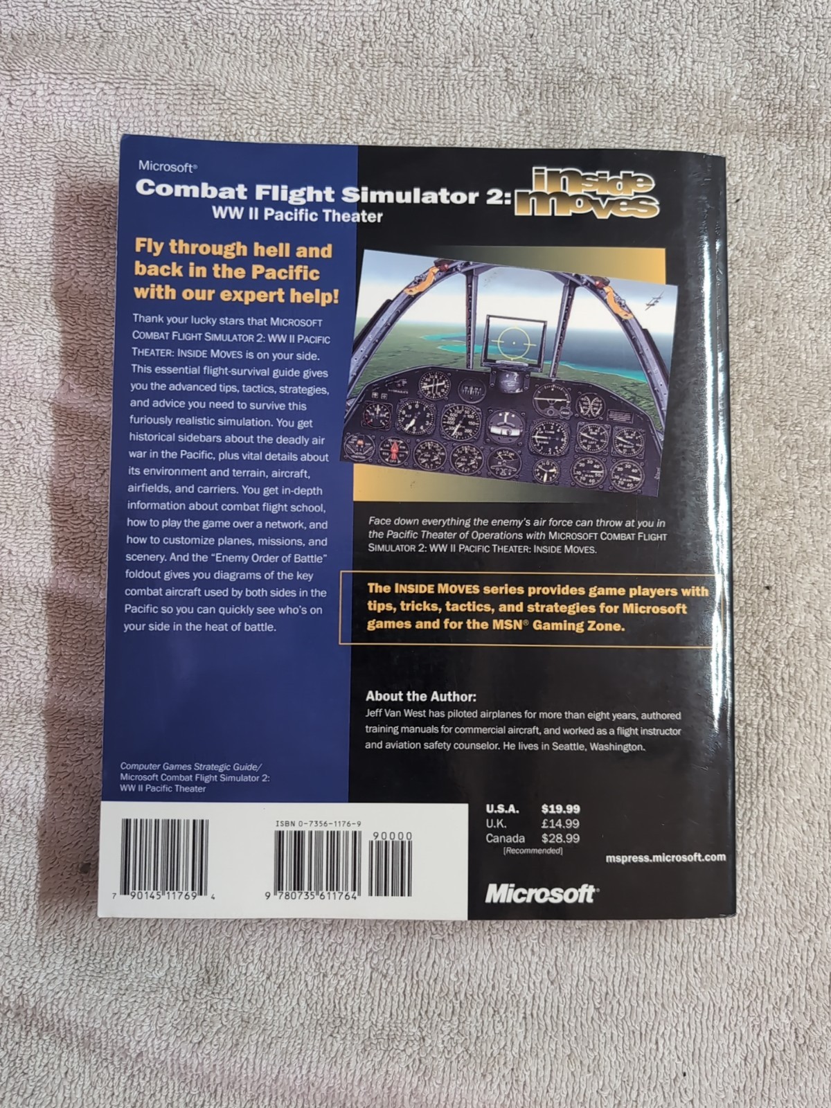 Microsoft Combat Flight Simulator WWII Pacific Theatre 2000 Strategy Guide