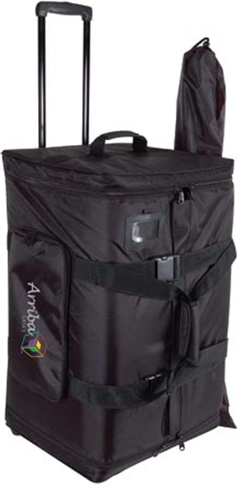 Arriba AS175 Ultra Durable Speaker And Stand Combo Protective Bag With Wheels