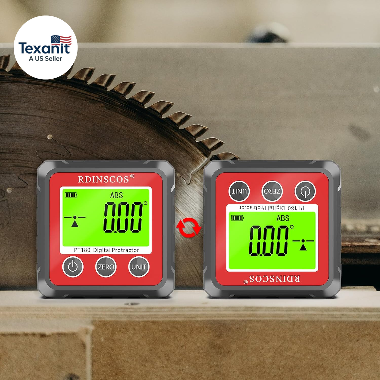Digital Angle Finder Magnetic Table Saw Angle Finder Tool - Digital Inclinometer
