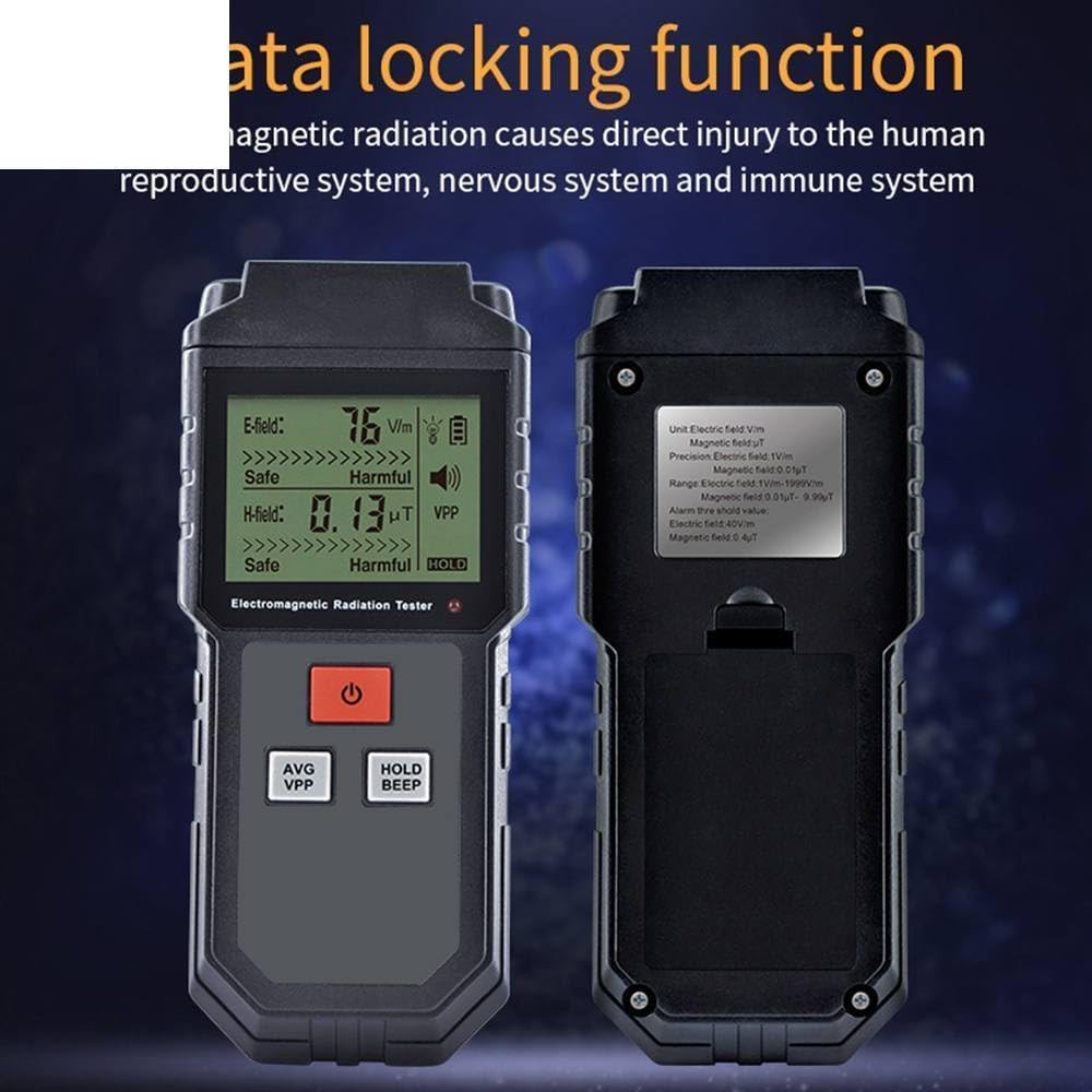 ET825 Electromagnetic Field Radiation Detector Tester Emf Meter Dosimeter Meter