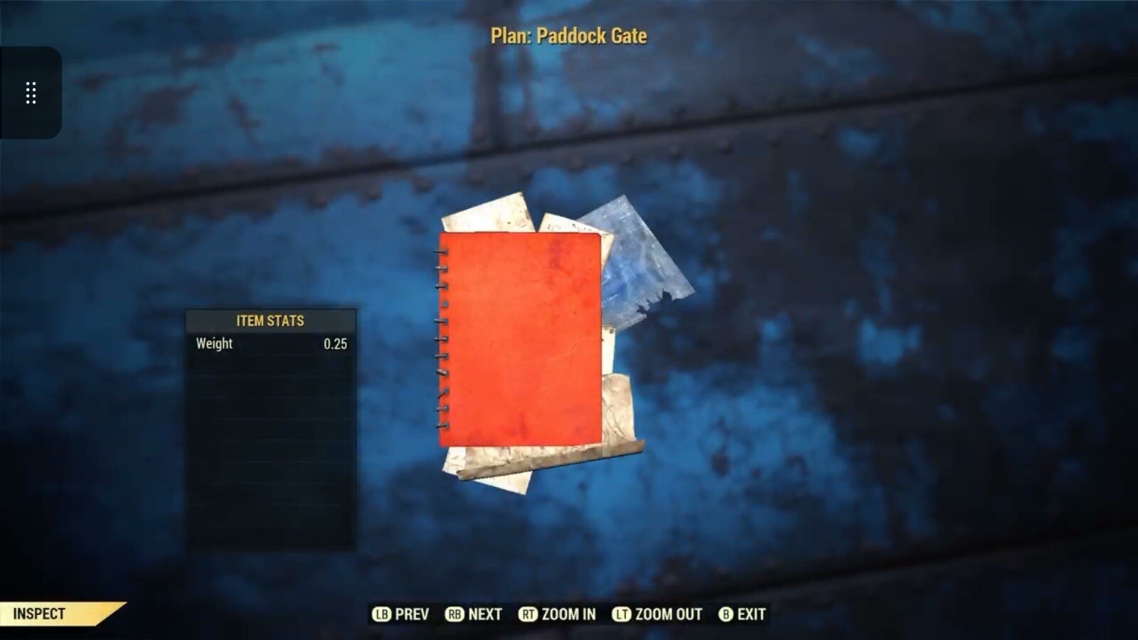 (Xbox) Paddock Gate Plan