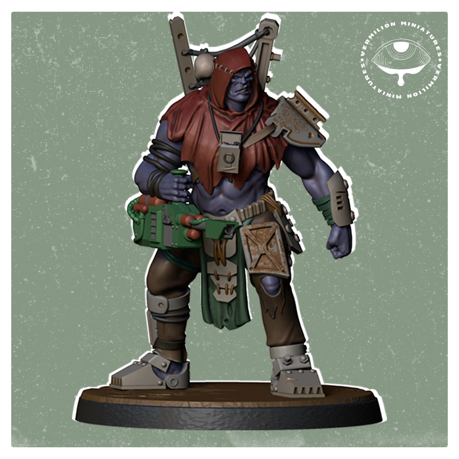 Full Set | Atomic Unity | Vermillion |Wargaming 3D Print Mini
