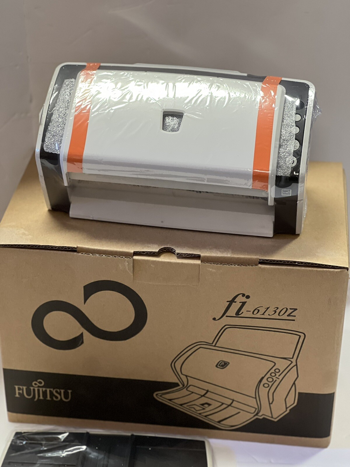 Fujitsu FI-6130Z Scanner COMPLETE SET (AC AdapterUSB CableUSB Setup Drivers