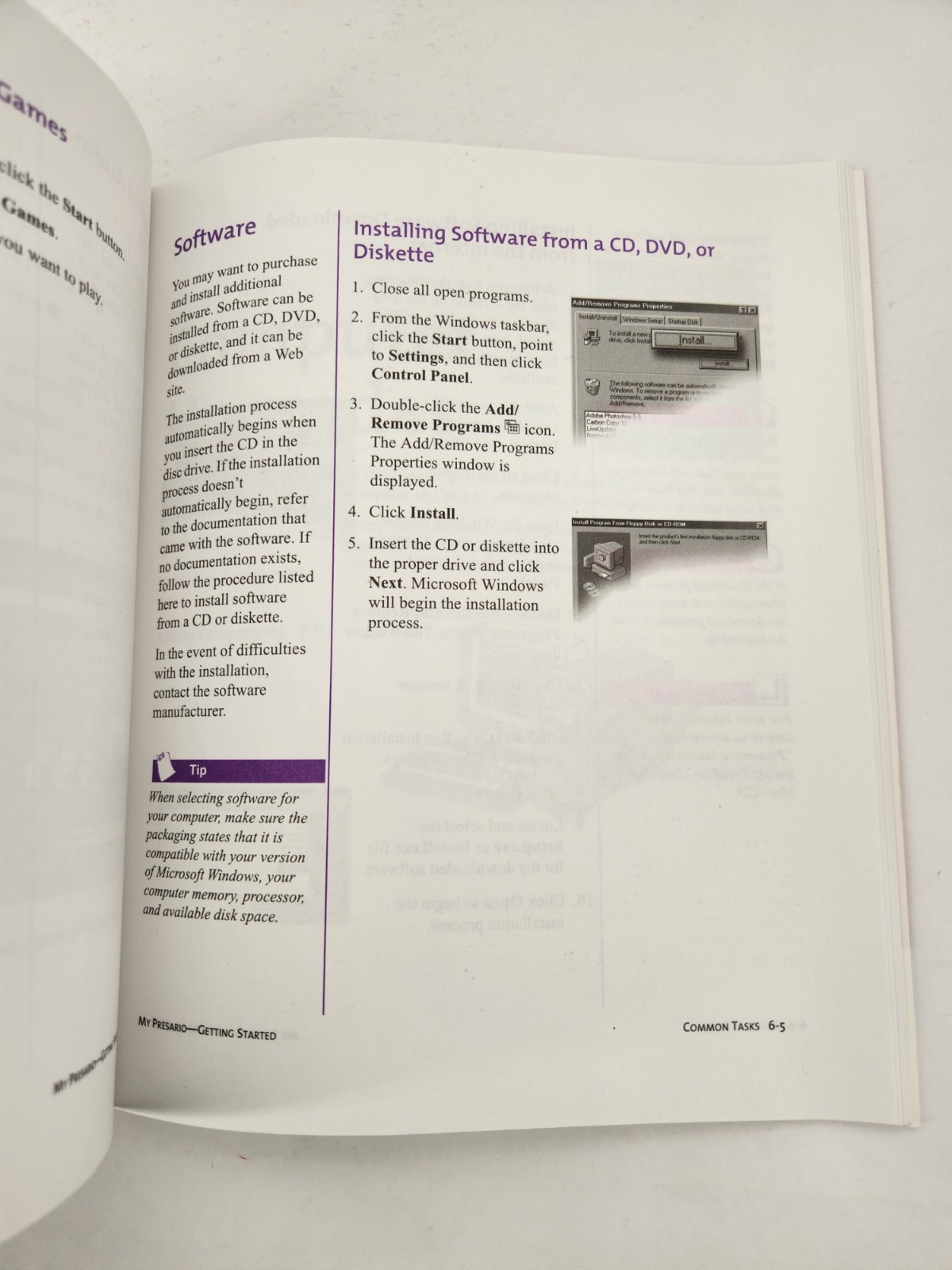 2000 Compaq My Presario - Getting Started (Book: Compaq, Manual)