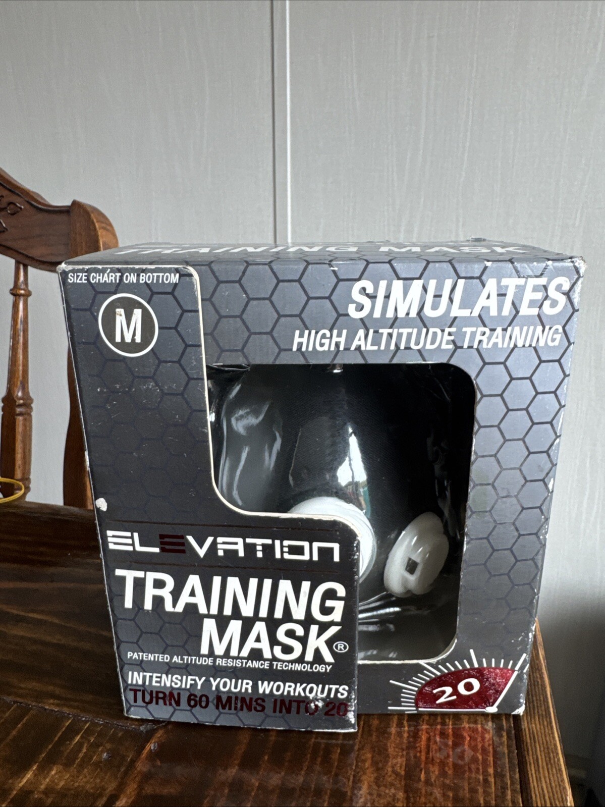 ELEVATION Training Mask 2.0 High Altitude Size Medium New