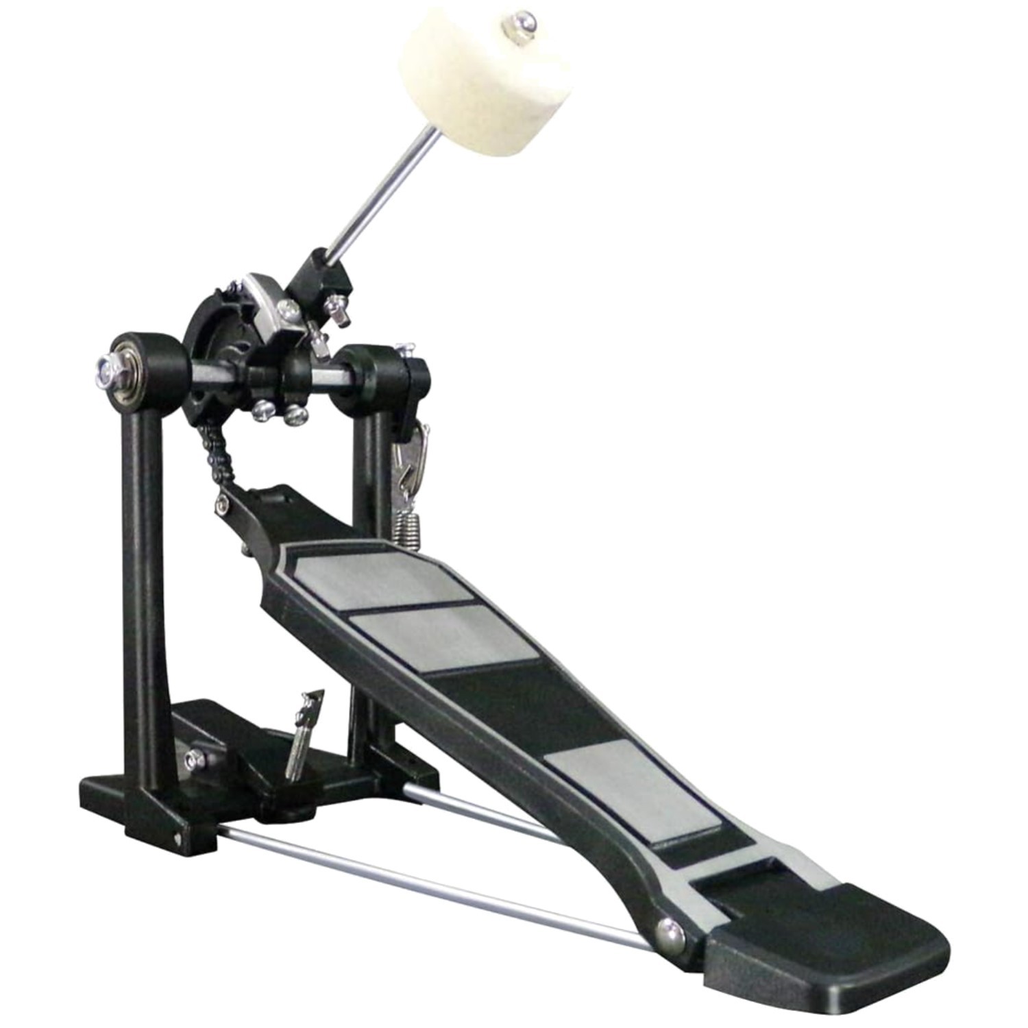 Single Bass Drum Pedal - Heavy Duty Construction
