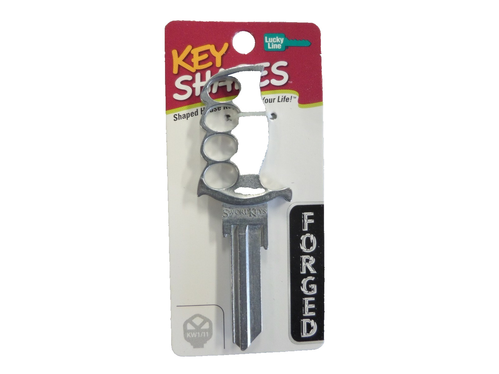 LUCKY LINE B302K KNIFE KWIKSET KW1 KEYWAY HOUSE KEY FORGED KEY SHAPES