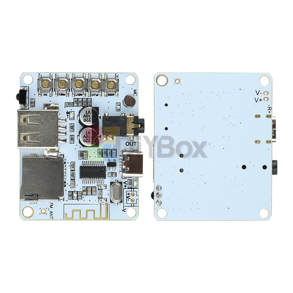 Bluetooth 5.4 Audio Receiver Board MP3 Lossless Decoder Decoding Module Type-C