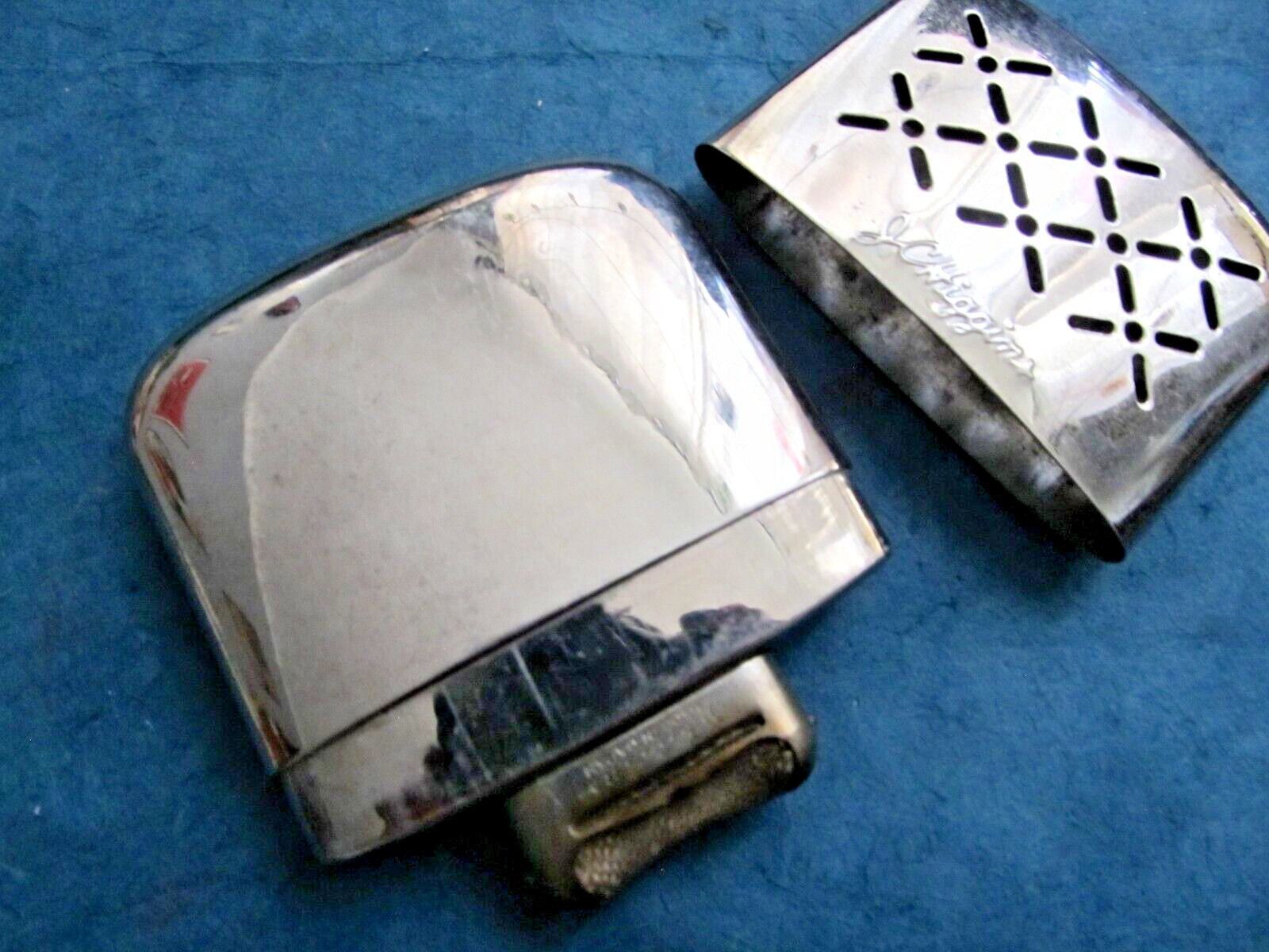 Vintage chrome J.C. Higgins hand warmer from Japan