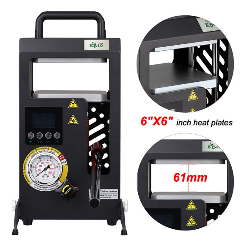 New Heat Press Machine 10T Double Heating Press Plates Can Adjust Temperature
