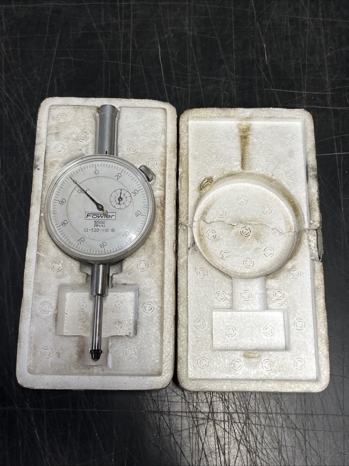 Fowler 52-520-110 Dial Indicator .001” John Bull. Machinist