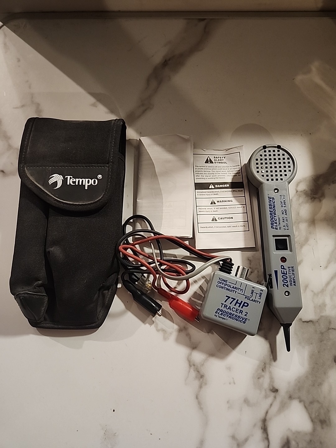 TEMPO 200EP INDUCTIVE AMPLIFIER WITH 77HP TRACER 2 PROBE KIT