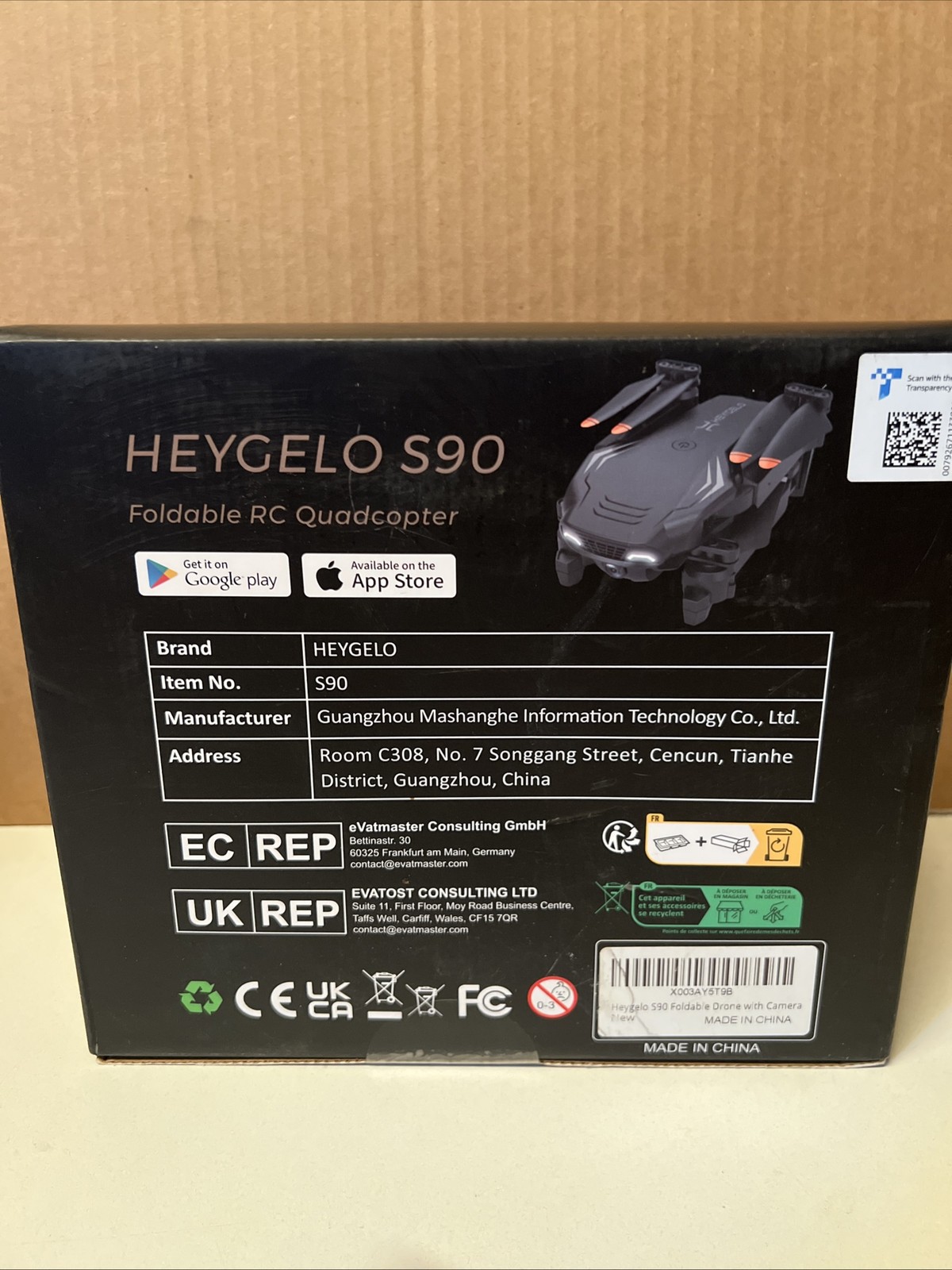 HEYGELO SIRIUS S90 Drone With Camera