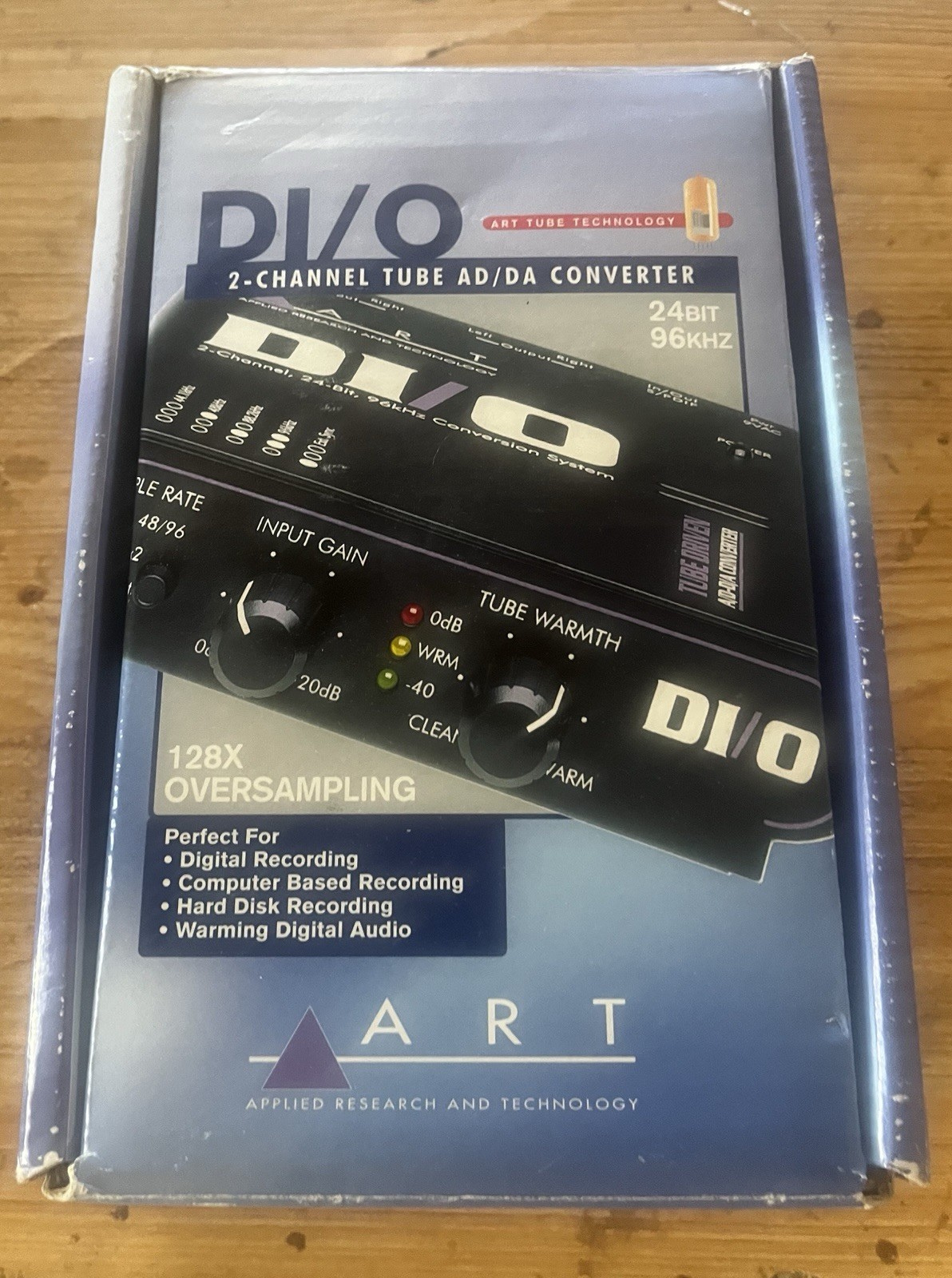 ART DI/O 2-Channel Tube AD/DA Converter 24 BIT