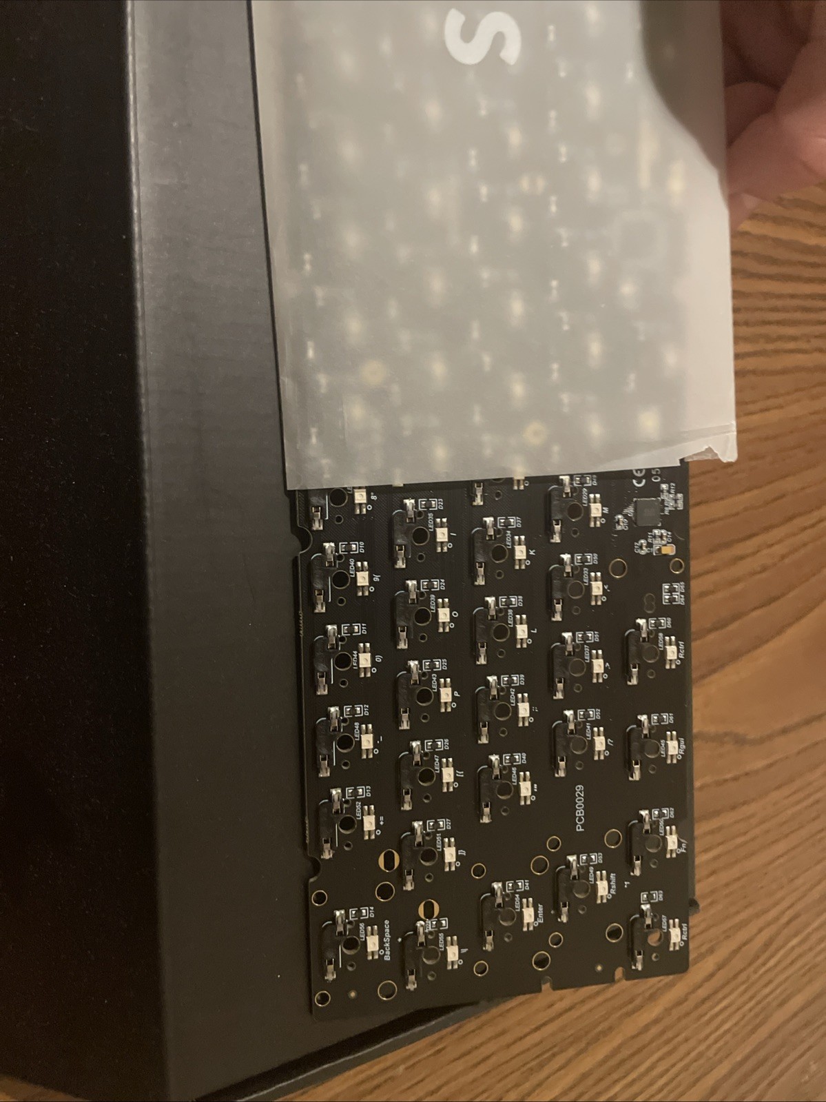 KBDFANS DZ60 RGB ANSI KEYBOARD PCB (NO BOX) (NEVER USED)