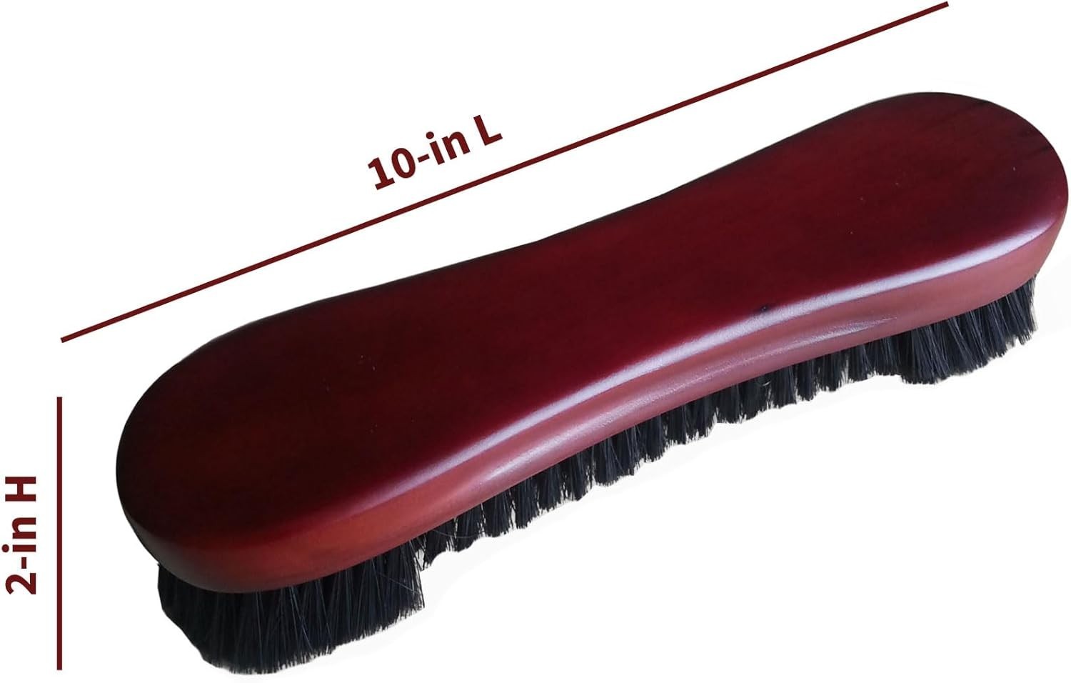 Stylish Dark Cherry Pool Table Brush: Quick Clean for Enhanced Game Experience